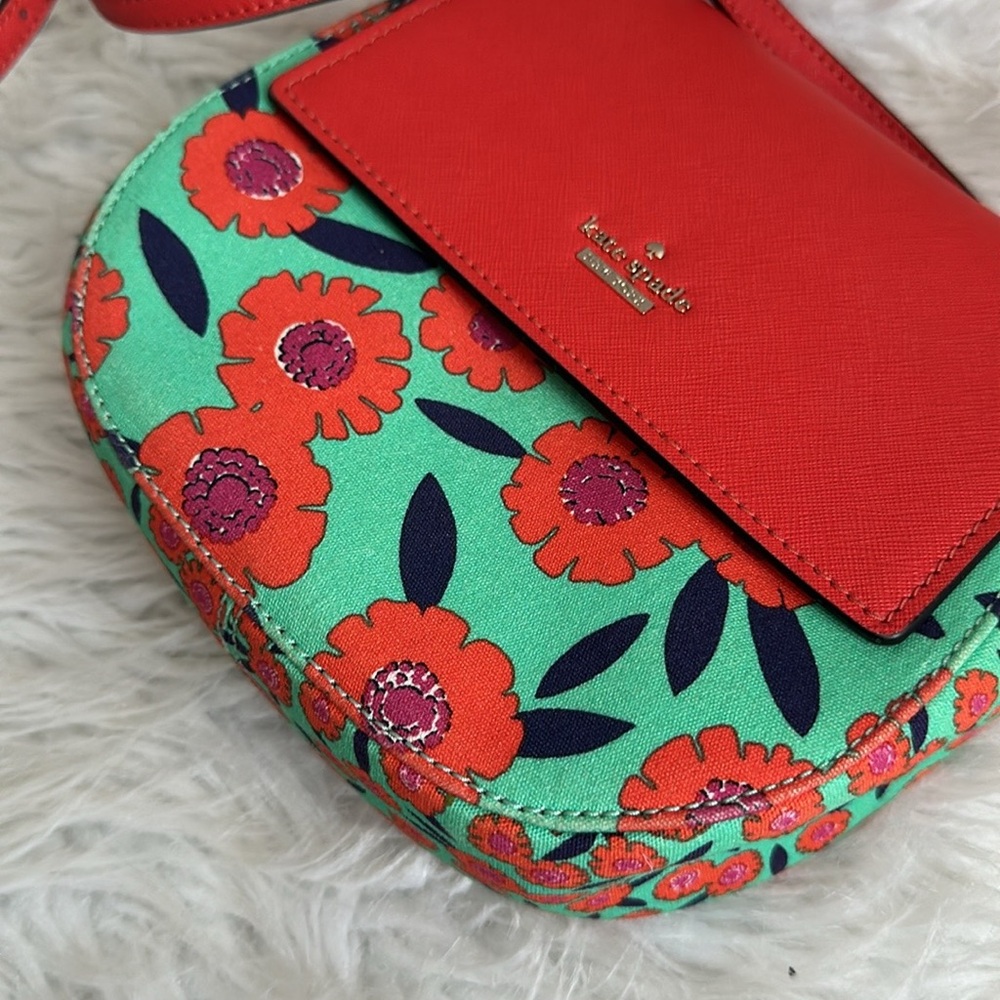 Kate spade floral byrdie crossbody bag - Picture 4 of 13